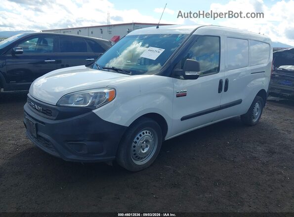 ZFBHRFAB5M6T48295 2021 RAM PROMASTER CITY White Առջևի ձախ երեք քառորդ տեսարան