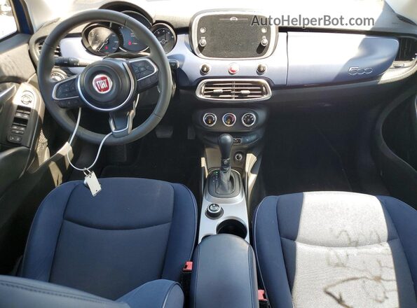 ZFBNF3A16MP920681 2021 FIAT 500X Blue Vista del salpicadero