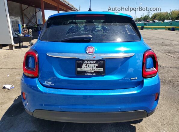 ZFBNF3A16MP920681 2021 FIAT 500X Blue Vista trasera