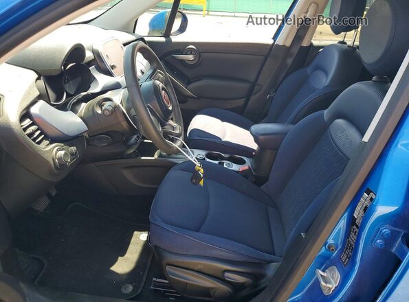ZFBNF3A16MP920681 2021 FIAT 500X Blue Vista interior delantera
