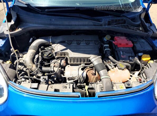 ZFBNF3A16MP920681 2021 FIAT 500X Blue Vista interior trasera