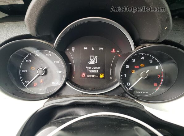 ZFBNFYA19LP853764 2020 FIAT 500X Белый Вид щитка приборов