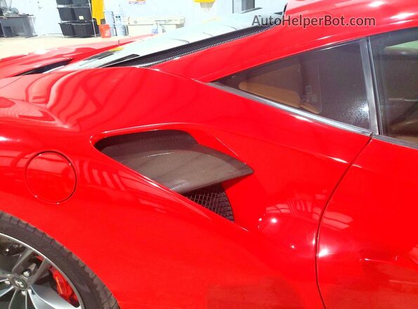 ZFF79ALA5G0214993 2016 FERRARI 488 Красный Вид задних сидений