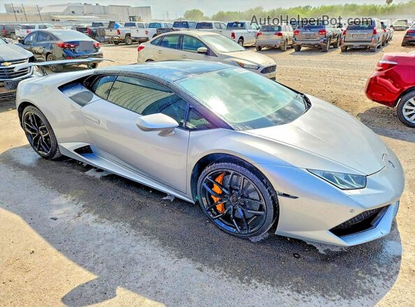 ZHWUC1ZF9FLA01185 2015 LAMBORGHINI HURACAN Silver Передня права чверть