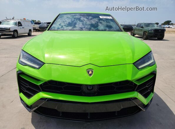 ZPBUA1ZL0NLA21530 2022 LAMBORGHINI URUS Зеленый Вид спереди
