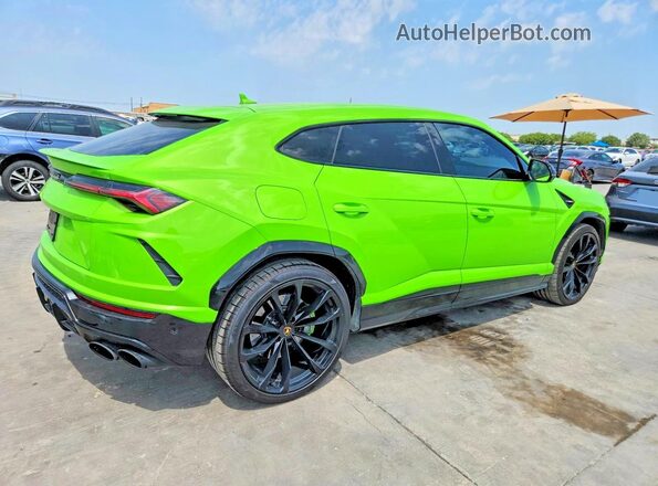 ZPBUA1ZL0NLA21530 2022 LAMBORGHINI URUS Зеленый Задняя правая четверть