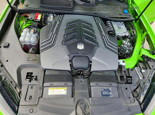 ZPBUA1ZL0NLA21530 2022 LAMBORGHINI URUS Зеленый Вид задней части салона
