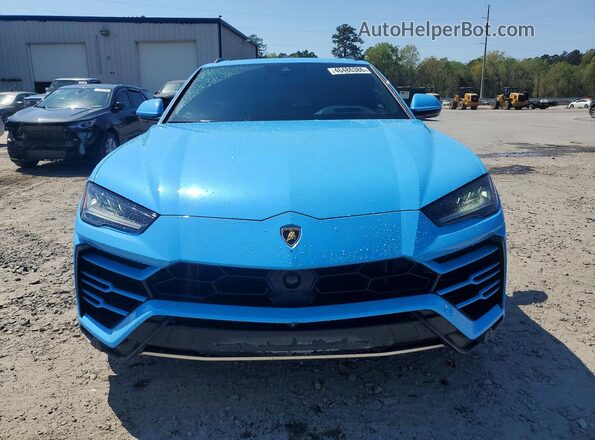 ZPBUA1ZL4NLA20817 2022 LAMBORGHINI URUS Blue წინა ხედი