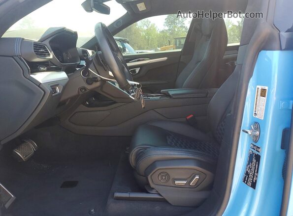 ZPBUA1ZL4NLA20817 2022 LAMBORGHINI URUS Blue წინა სალონის ხედი