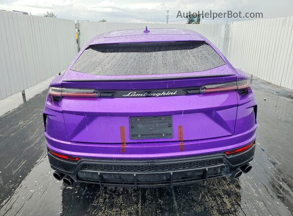 ZPBUA1ZL6NLA21550 2022 LAMBORGHINI URUS Purple Вид ззаду