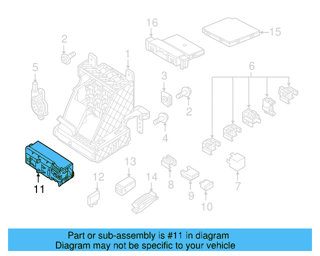 Fuse Box 1H0-937-530 - View 10