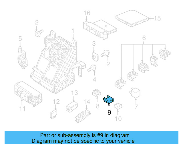 Fuse Box 1H0-937-530
