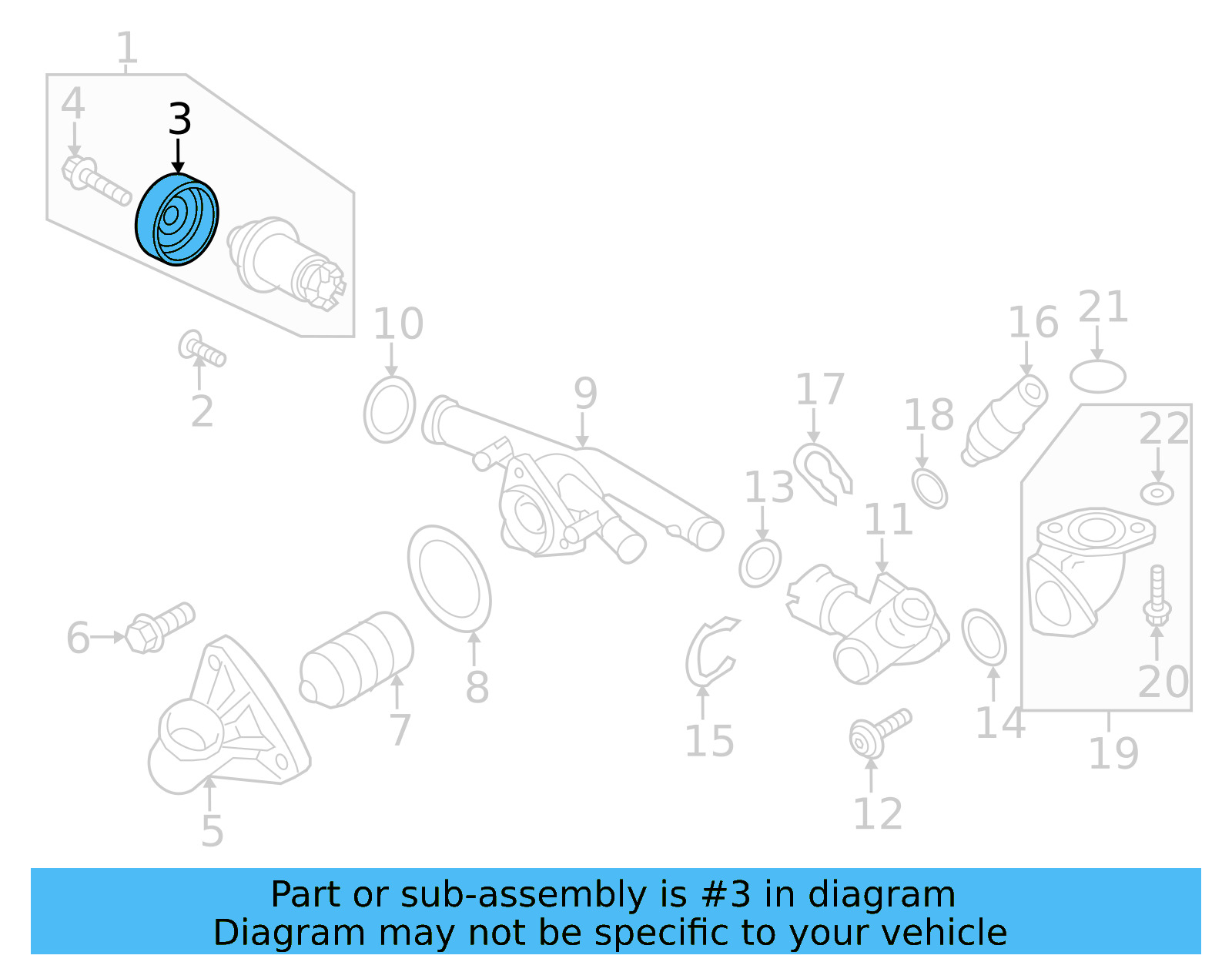 Pulley 021-121-031-D - View 5