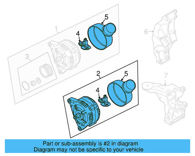 Alternator 059-903-018-X - View 24
