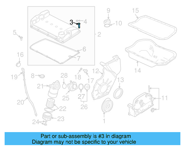 Valve Cover Mount Kit 022-103-831-C - View 27