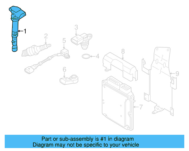 Ignition Coil 022-905-715-E - View 16