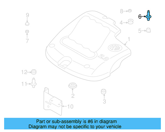 Cover Bolt 028-103-665 - View 14