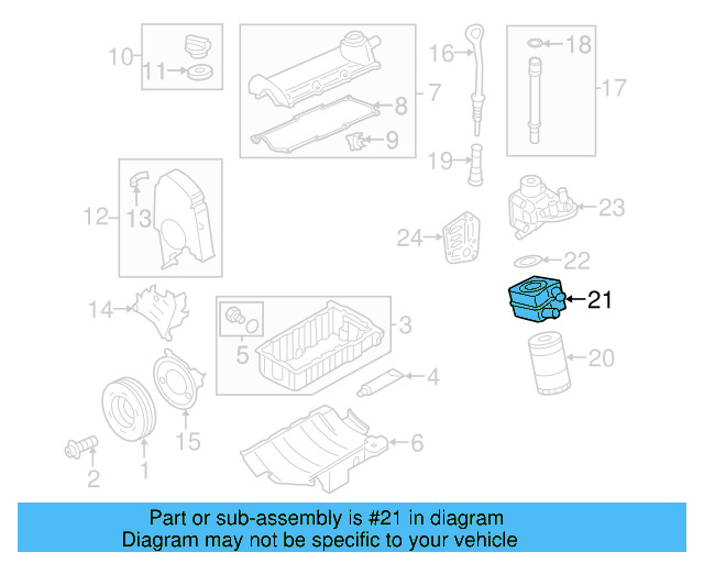 Oil Cooler 028-117-021-L - View 22