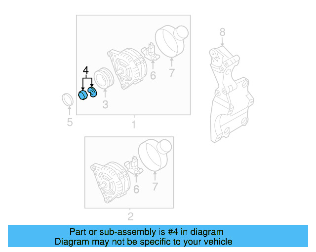 Pulley Hardware Kit 028-903-320-C - View 45