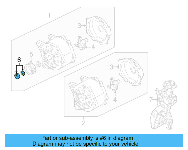 Pulley Hardware Kit 028-903-320-C - View 47