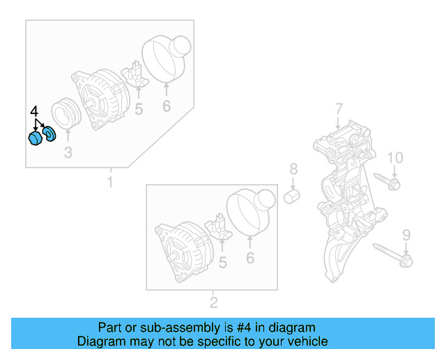 Pulley Hardware Kit 028-903-320-C - View 48