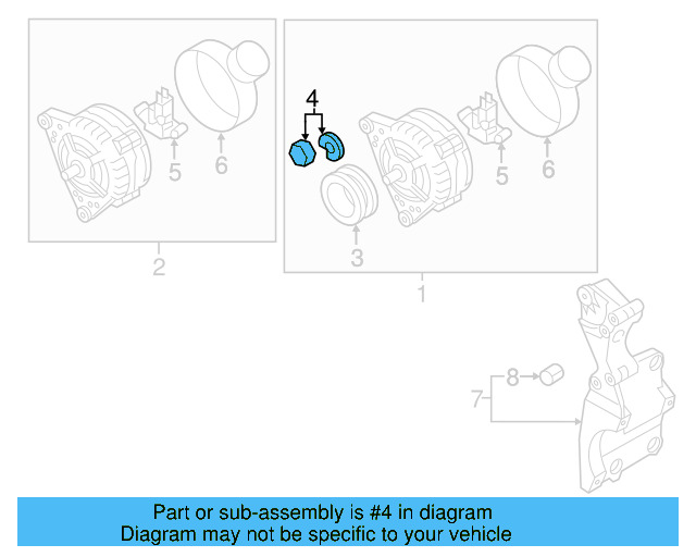 Pulley Hardware Kit 028-903-320-C - View 49