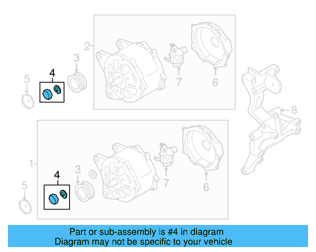 Pulley Hardware Kit 028-903-320-C - View 50
