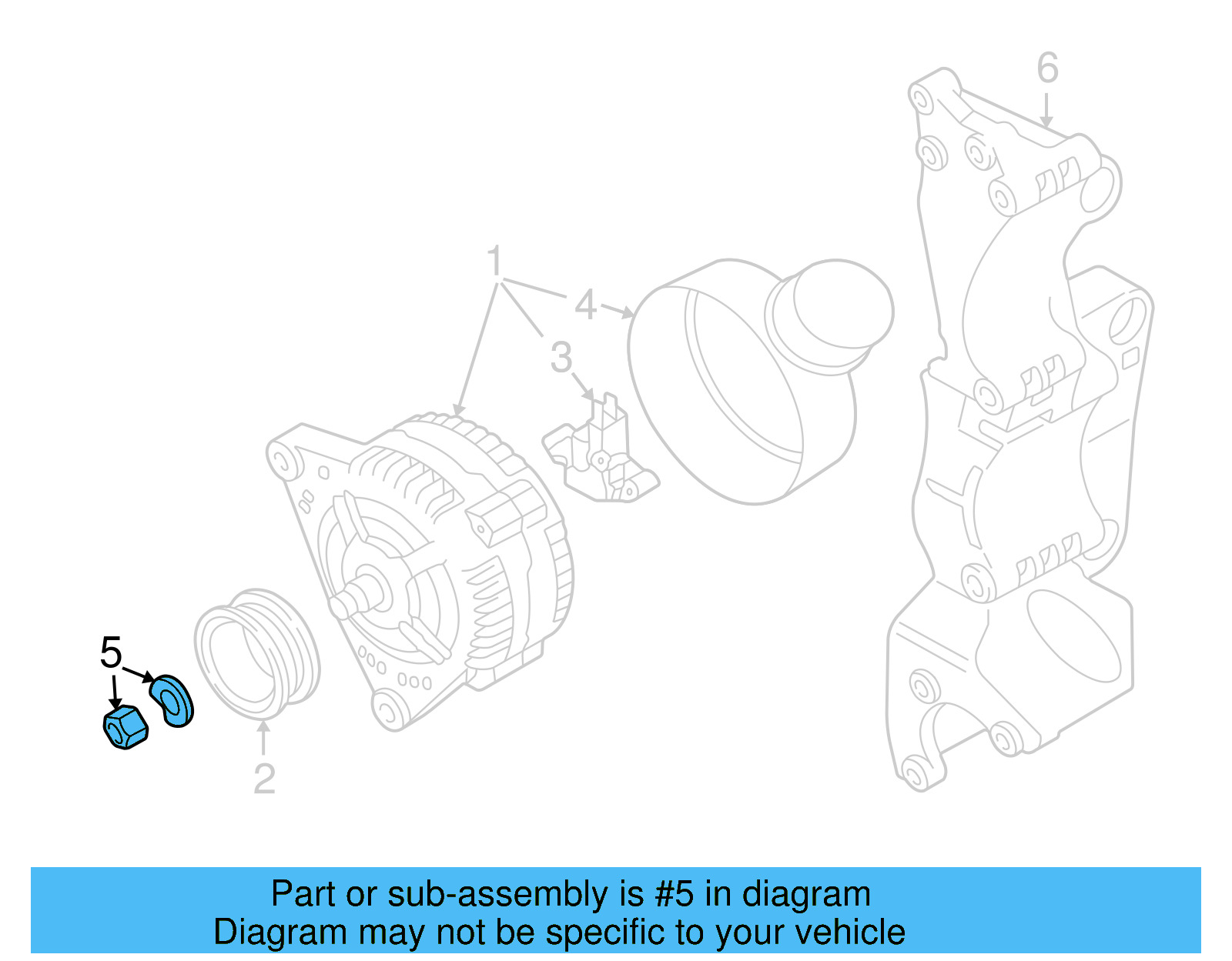 Pulley Hardware Kit 028-903-320-C - View 115
