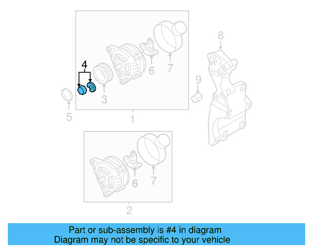 Pulley Hardware Kit 028-903-320-C - View 52