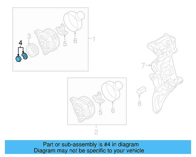 Pulley Hardware Kit 028-903-320-C - View 53