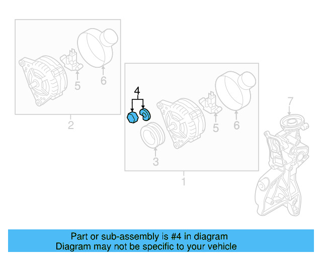 Pulley Hardware Kit 028-903-320-C - View 54