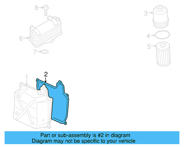 Automatic Transmission Cover Gasket 02E-321-371-E - View 8