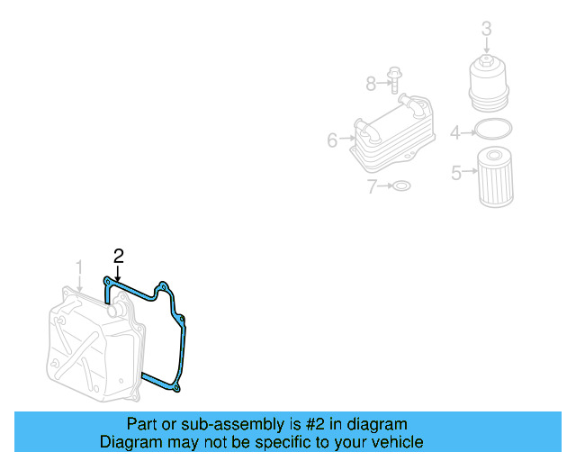 Automatic Transmission Cover Gasket 02E-321-371-E - View 11