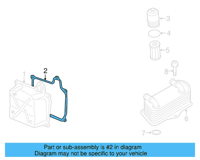 Automatic Transmission Cover Gasket 02E-321-371-E - View 14