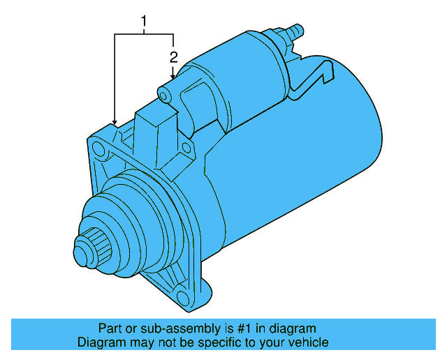 Starter Motor 02E-911-023-J - View 8