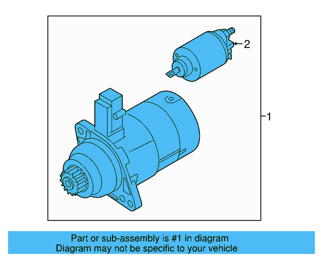 Starter Motor 02E-911-024-AX - View 6