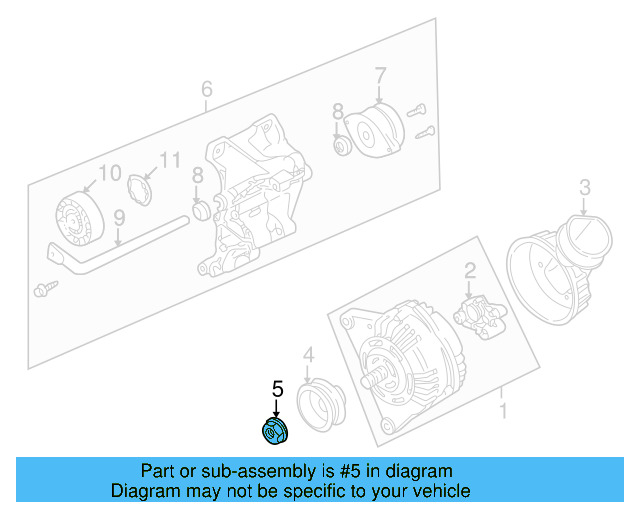 Pulley Nut 030-903-181