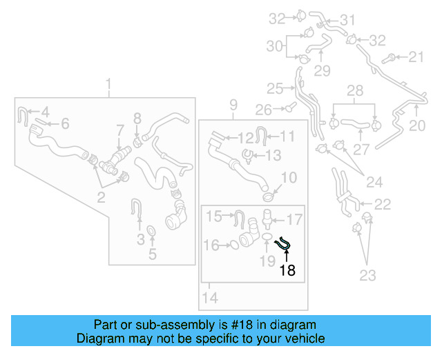 Temp Sensor Retainer Spring 032-121-142 - View 33