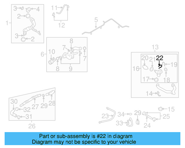 Temp Sensor Retainer Spring 032-121-142 - View 207