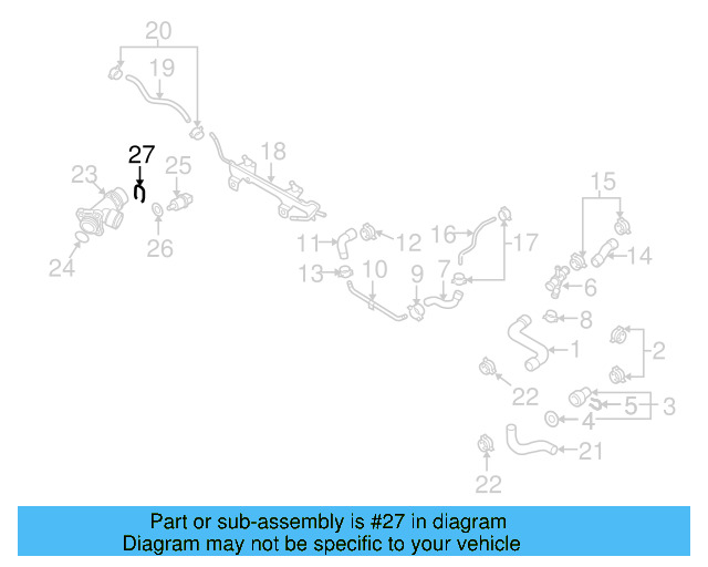 Engine Coolant Temperature Sensor C 032-121-142 - View 39