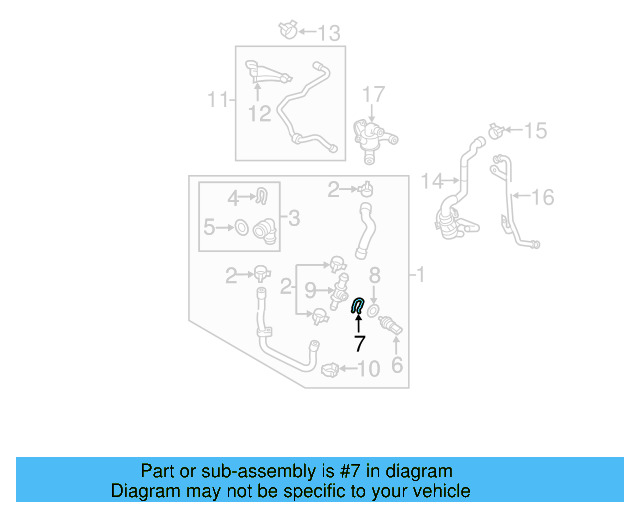 Temp Sensor Retainer Spring 032-121-142 - View 197