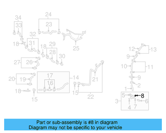 Temp Sensor Retainer Spring 032-121-142 - View 37