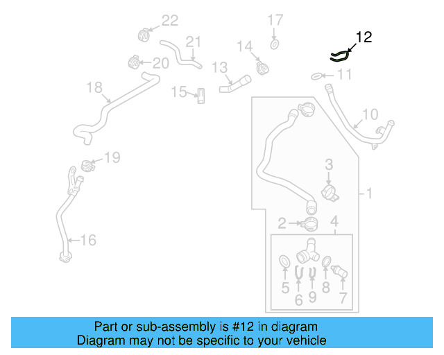 Temp Sensor Retainer Spring 032-121-142 - View 179