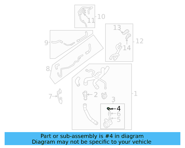Temp Sensor Retainer Spring 032-121-142 - View 83