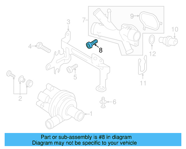 Temp Sensor Retainer Spring 032-121-142 - View 78