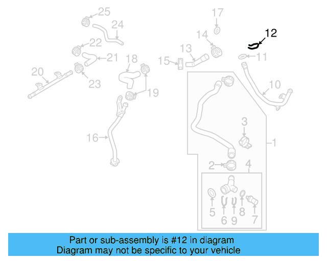 Temp Sensor Retainer Spring 032-121-142 - View 14