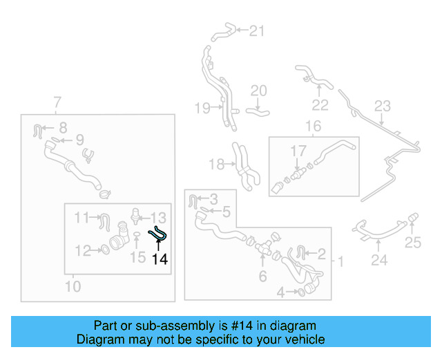 Temp Sensor Retainer Spring 032-121-142 - View 224