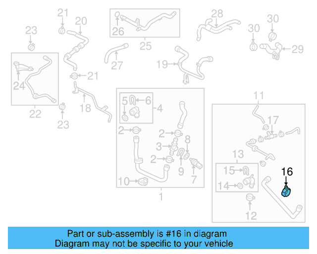Temp Sensor Retainer Spring 032-121-142 - View 88