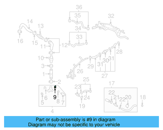 Temp Sensor Retainer Spring 032-121-142 - View 104