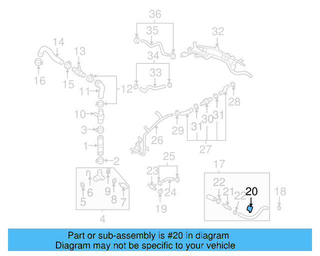 Temp Sensor Retainer Spring 032-121-142 - View 102